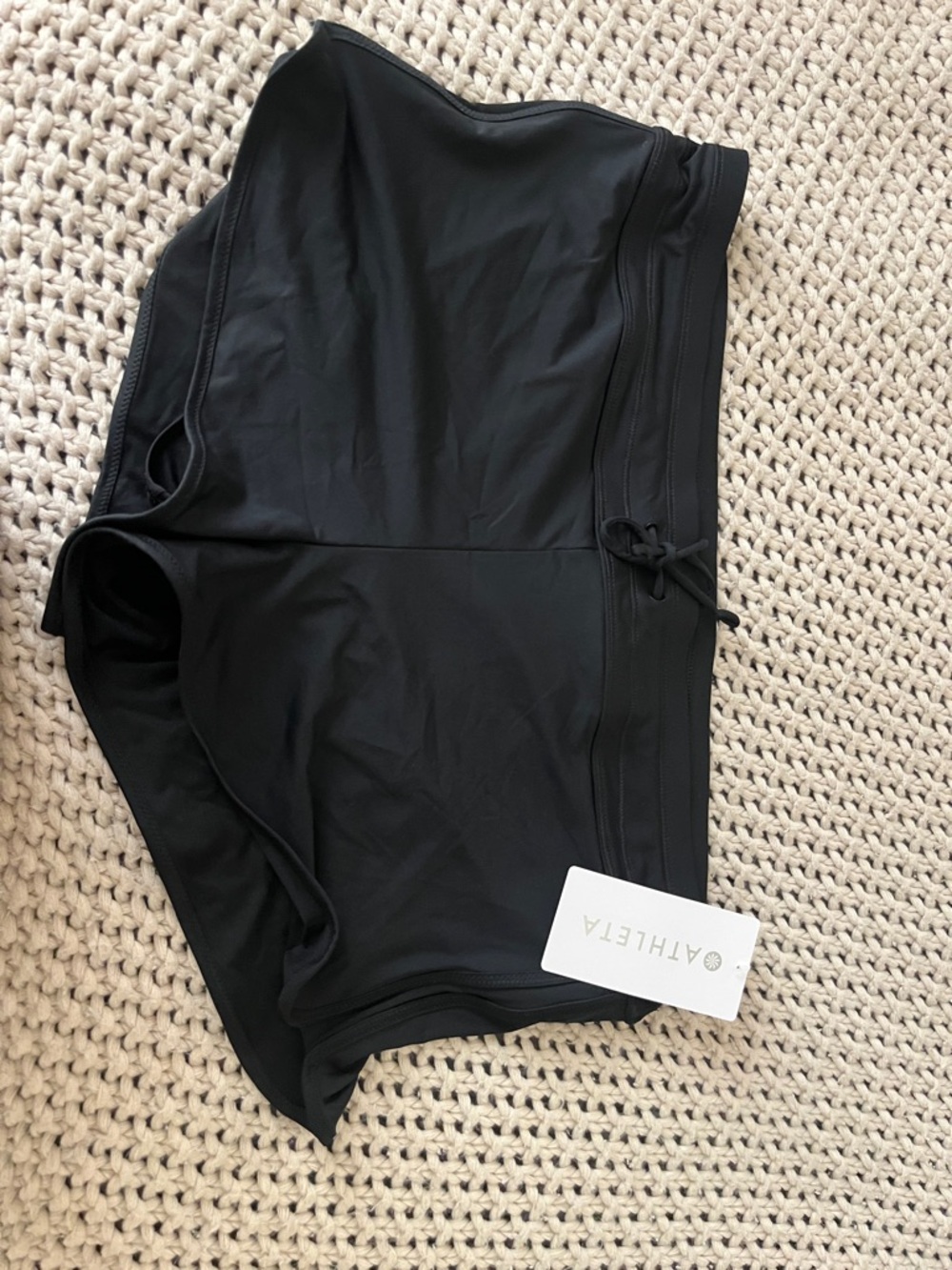 Athleta Black Surge Swim Shorts - Picture 2 of 9